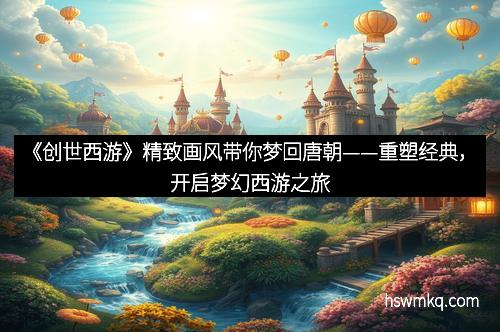 《创世西游》精致画风带你梦回唐朝——重塑经典，开启梦幻西游之旅